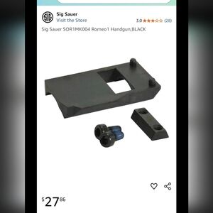 Sig Sauer Romeo1 Handgun Mount